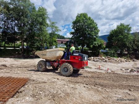 Sanacija pragu na vodotoku Kamniške Bistrice (4)